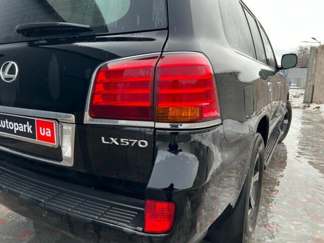 Черный Лексус LX 570, объемом двигателя 57 л и пробегом 153 тыс. км за 25490 $, фото 26 на Automoto.ua