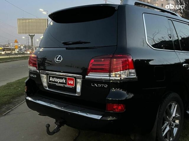 Черный Лексус LX 570, объемом двигателя 5.7 л и пробегом 192 тыс. км за 33990 $, фото 8 на Automoto.ua