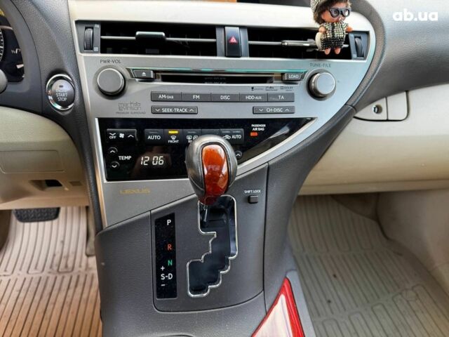 Бежевий Лексус RX 350, об'ємом двигуна 3.5 л та пробігом 98 тис. км за 22990 $, фото 20 на Automoto.ua