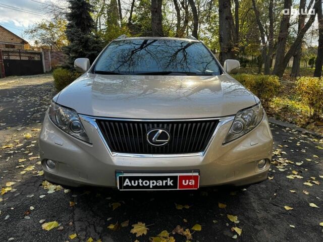 Бежевий Лексус RX 350, об'ємом двигуна 3.5 л та пробігом 98 тис. км за 22990 $, фото 1 на Automoto.ua