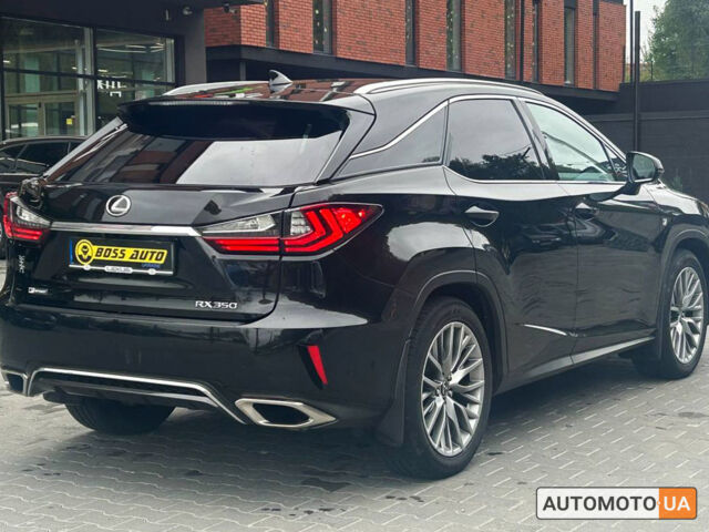 Чорний Лексус RX 350, об'ємом двигуна 3.5 л та пробігом 83 тис. км за 36000 $, фото 5 на Automoto.ua