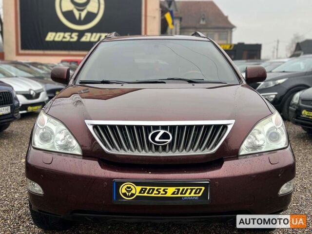 Красный Лексус RX 350, объемом двигателя 3.5 л и пробегом 208 тыс. км за 15700 $, фото 1 на Automoto.ua