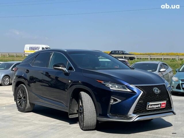 Синий Лексус RX 350, объемом двигателя 3.5 л и пробегом 140 тыс. км за 34690 $, фото 2 на Automoto.ua