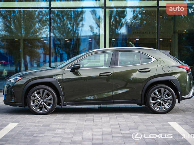 Лексус UX 2023 в Днепре (Днепропетровске) на Automoto.ua Зеленый Лексус UX, объемом двигателя 2 л и пробегом 16 тыс. км за 40292 $, фото 5 на Automoto.ua