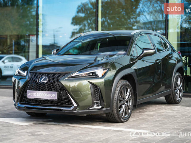 Лексус UX 2023 в Днепре (Днепропетровске) на Automoto.ua Зеленый Лексус UX, объемом двигателя 2 л и пробегом 16 тыс. км за 40292 $, фото 2 на Automoto.ua