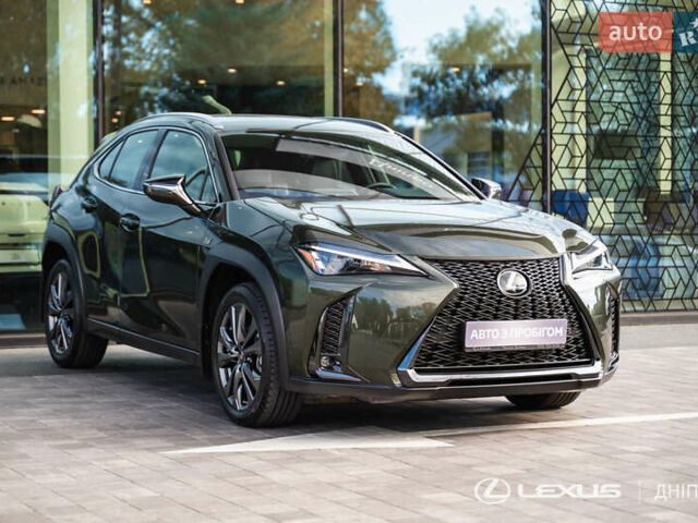 Лексус UX 2023 в Днепре (Днепропетровске) на Automoto.ua Зеленый Лексус UX, объемом двигателя 2 л и пробегом 16 тыс. км за 40292 $, фото 4 на Automoto.ua
