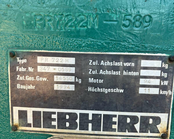 Либхерр ПР, объемом двигателя 0 л и пробегом 725 тыс. км за 33500 $, фото 3 на Automoto.ua