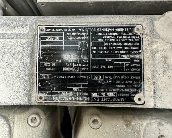 Желтый Либхерр ПР, объемом двигателя 0 л и пробегом 0 тыс. км за 150415 $, фото 7 на Automoto.ua