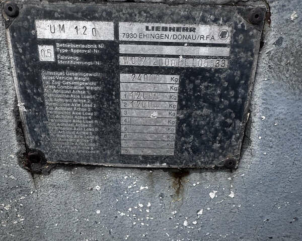 Либхерр LTM 1030, объемом двигателя 0 л и пробегом 0 тыс. км за 30000 $, фото 11 на Automoto.ua