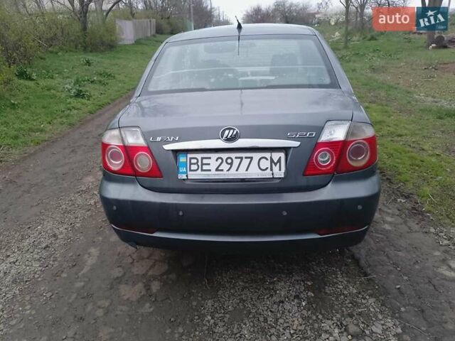 Серый Лифан 520, объемом двигателя 1.34 л и пробегом 125 тыс. км за 700 $, фото 1 на Automoto.ua