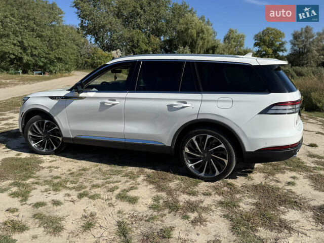 Белый Линкольн Авиатор, объемом двигателя 3 л и пробегом 105 тыс. км за 39500 $, фото 5 на Automoto.ua