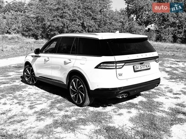 Белый Линкольн Авиатор, объемом двигателя 3 л и пробегом 105 тыс. км за 39500 $, фото 6 на Automoto.ua