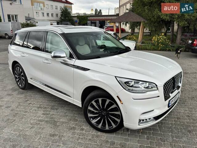 Белый Линкольн Авиатор, объемом двигателя 3 л и пробегом 80 тыс. км за 48500 $, фото 2 на Automoto.ua