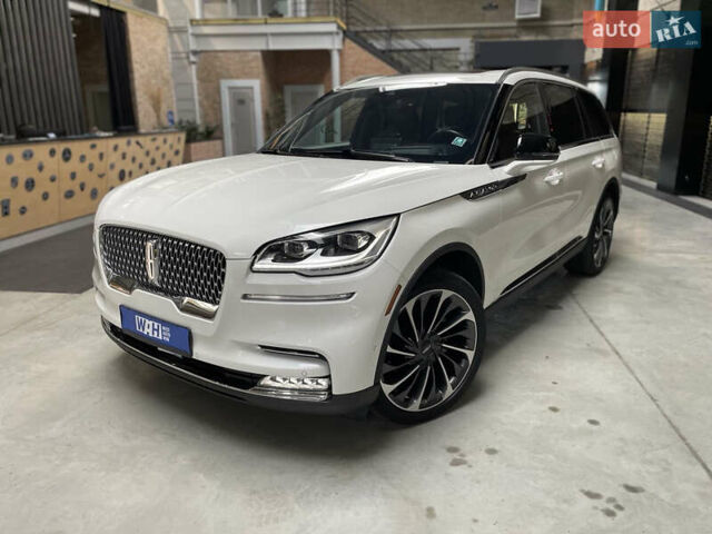 Белый Линкольн Авиатор, объемом двигателя 3 л и пробегом 56 тыс. км за 35000 $, фото 1 на Automoto.ua