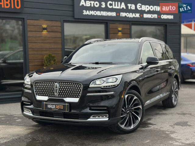 Черный Линкольн Авиатор, объемом двигателя 3 л и пробегом 118 тыс. км за 35000 $, фото 1 на Automoto.ua