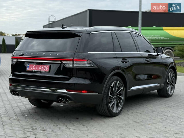 Линкольн Авиатор 2020 в Тернополе на Automoto.ua Черный Линкольн Авиатор, объемом двигателя 3 л и пробегом 83 тыс. км за 39000 $, фото 12 на Automoto.ua