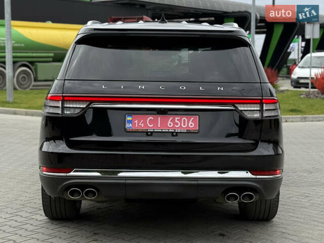 Линкольн Авиатор 2020 в Тернополе на Automoto.ua Черный Линкольн Авиатор, объемом двигателя 3 л и пробегом 83 тыс. км за 39000 $, фото 13 на Automoto.ua