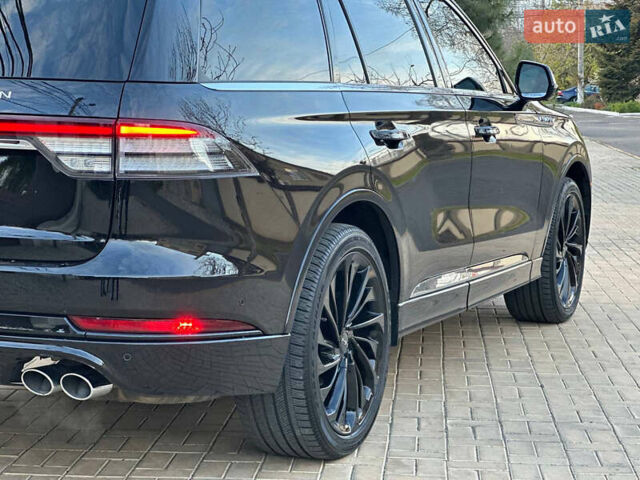 Черный Линкольн Авиатор, объемом двигателя 3 л и пробегом 49 тыс. км за 41300 $, фото 5 на Automoto.ua