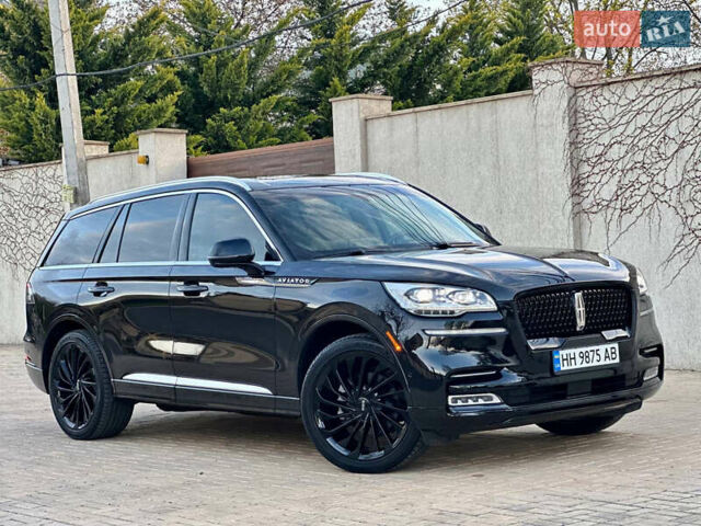 Черный Линкольн Авиатор, объемом двигателя 3 л и пробегом 49 тыс. км за 41300 $, фото 1 на Automoto.ua