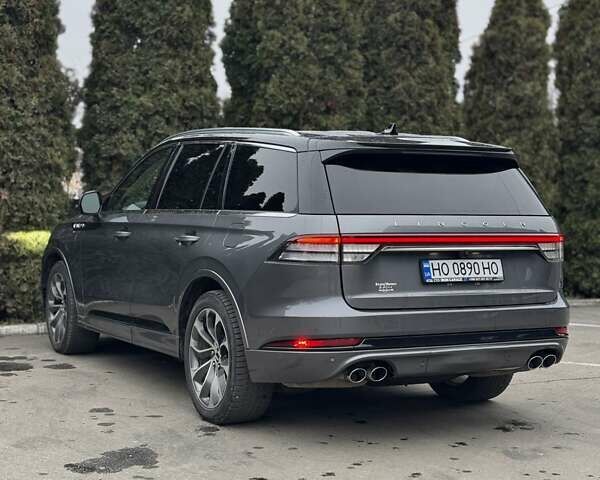 Сірий Лінкольн Авіатор, об'ємом двигуна 3 л та пробігом 150 тис. км за 47000 $, фото 7 на Automoto.ua