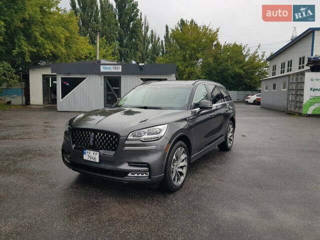 Линкольн Авиатор 2020 в Виннице на Automoto.ua Серый Линкольн Авиатор, объемом двигателя 3 л и пробегом 32 тыс. км за 50000 $, фото 1 на Automoto.ua