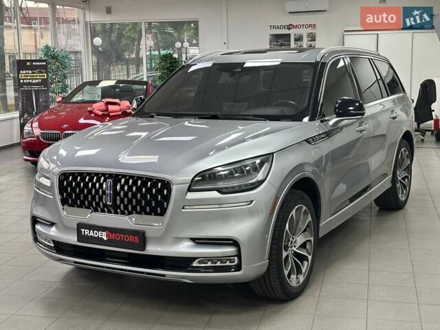 Серый Линкольн Авиатор, объемом двигателя 3 л и пробегом 52 тыс. км за 38490 $, фото 5 на Automoto.ua