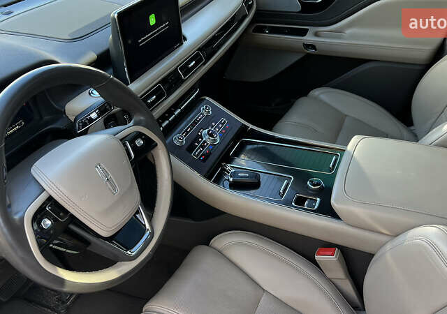 Серый Линкольн Авиатор, объемом двигателя 3 л и пробегом 48 тыс. км за 48500 $, фото 29 на Automoto.ua