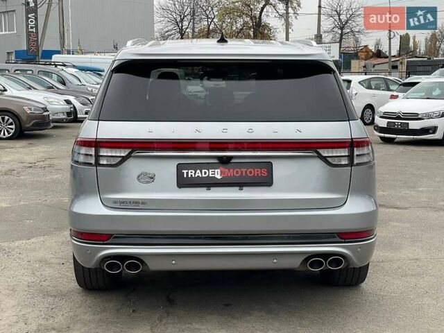 Серый Линкольн Авиатор, объемом двигателя 3 л и пробегом 52 тыс. км за 35990 $, фото 10 на Automoto.ua