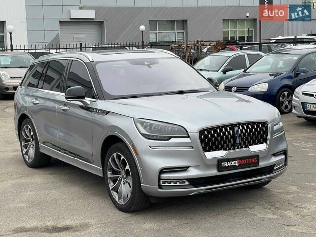 Серый Линкольн Авиатор, объемом двигателя 3 л и пробегом 52 тыс. км за 35990 $, фото 6 на Automoto.ua