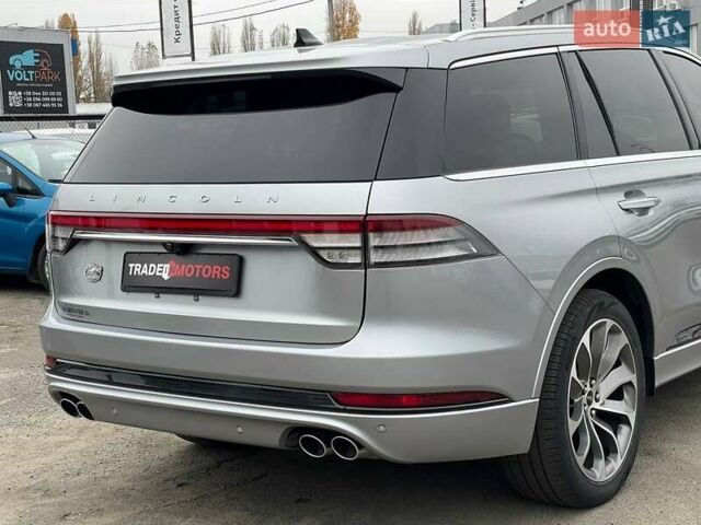 Серый Линкольн Авиатор, объемом двигателя 3 л и пробегом 52 тыс. км за 35990 $, фото 9 на Automoto.ua