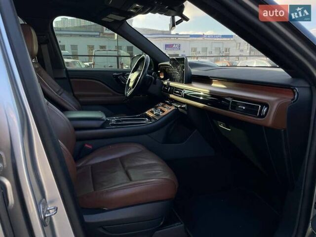 Серый Линкольн Авиатор, объемом двигателя 3 л и пробегом 52 тыс. км за 35990 $, фото 50 на Automoto.ua