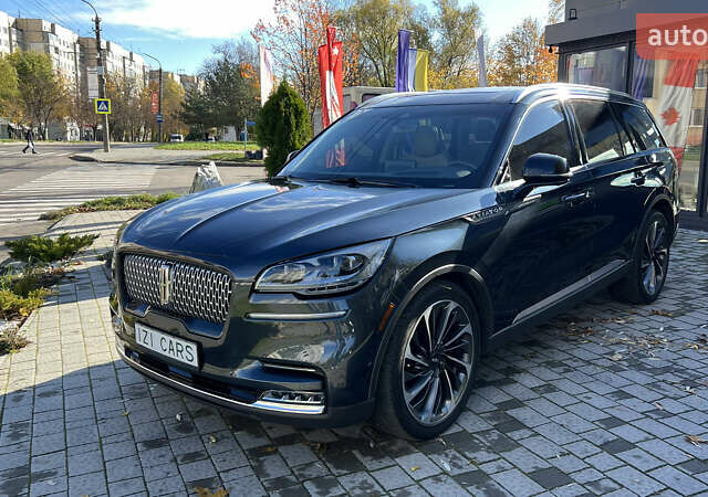 Серый Линкольн Авиатор, объемом двигателя 3 л и пробегом 48 тыс. км за 48500 $, фото 2 на Automoto.ua