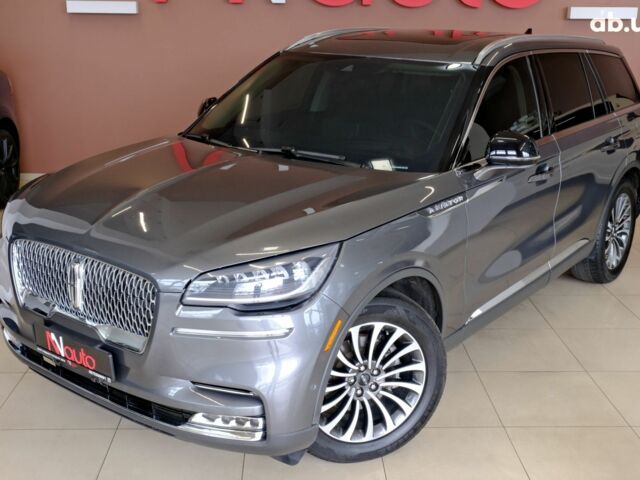 Серый Линкольн Авиатор, объемом двигателя 3 л и пробегом 77 тыс. км за 29900 $, фото 1 на Automoto.ua