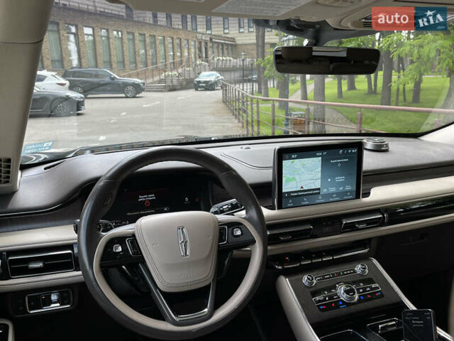 Синий Линкольн Авиатор, объемом двигателя 3 л и пробегом 49 тыс. км за 59980 $, фото 3 на Automoto.ua