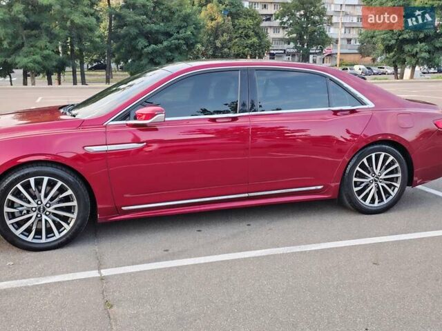 Червоний Лінкольн Континенталь, об'ємом двигуна 3.73 л та пробігом 108 тис. км за 17500 $, фото 4 на Automoto.ua