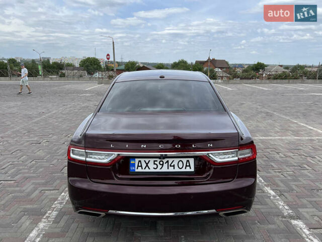 Красный Линкольн Континенталь, объемом двигателя 2.69 л и пробегом 69 тыс. км за 19400 $, фото 6 на Automoto.ua