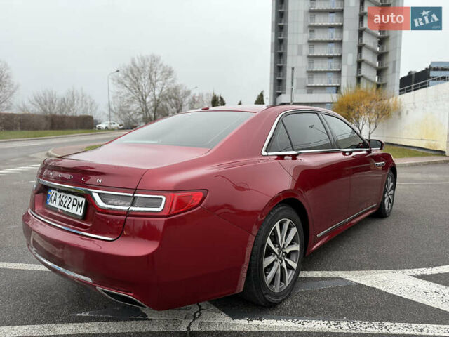 Красный Линкольн Континенталь, объемом двигателя 3.73 л и пробегом 110 тыс. км за 13300 $, фото 17 на Automoto.ua