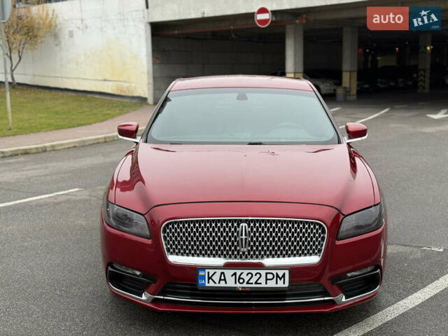 Красный Линкольн Континенталь, объемом двигателя 3.73 л и пробегом 110 тыс. км за 13300 $, фото 6 на Automoto.ua