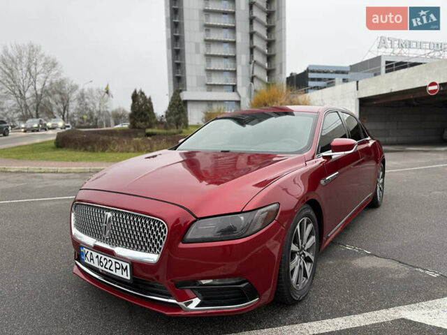 Красный Линкольн Континенталь, объемом двигателя 3.73 л и пробегом 110 тыс. км за 13300 $, фото 9 на Automoto.ua