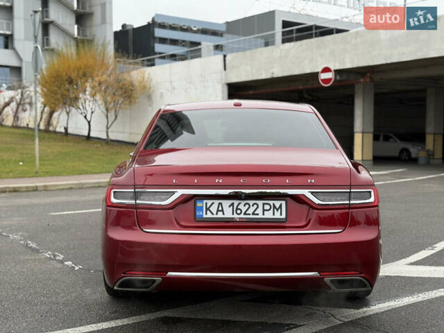 Красный Линкольн Континенталь, объемом двигателя 3.73 л и пробегом 110 тыс. км за 13300 $, фото 21 на Automoto.ua