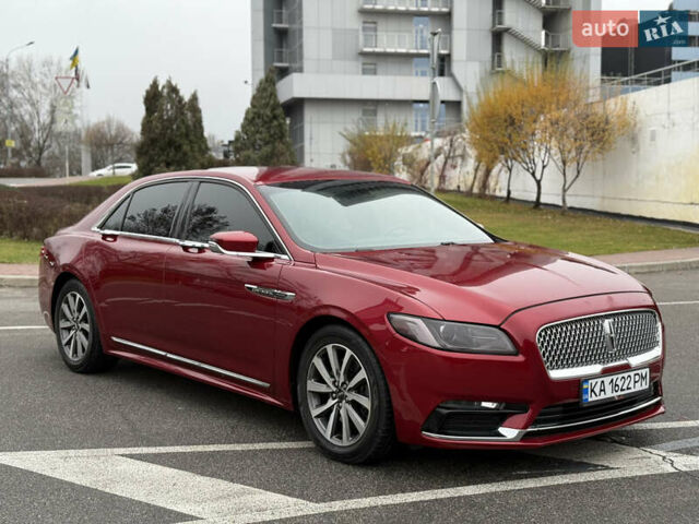 Красный Линкольн Континенталь, объемом двигателя 3.73 л и пробегом 110 тыс. км за 13300 $, фото 2 на Automoto.ua