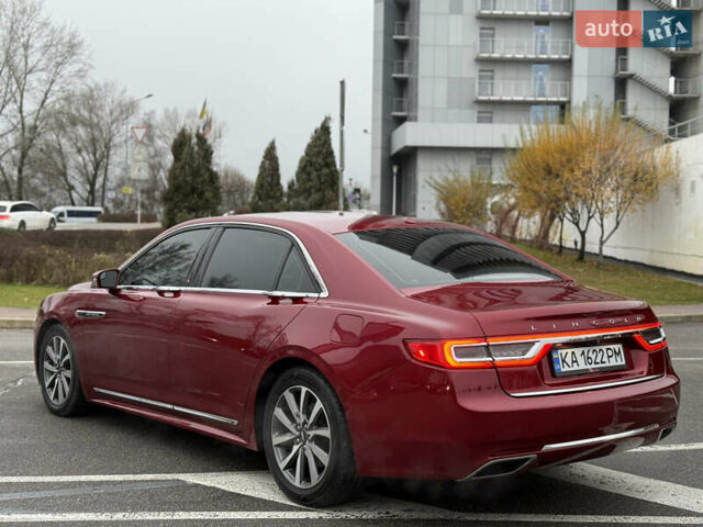 Красный Линкольн Континенталь, объемом двигателя 3.73 л и пробегом 110 тыс. км за 13300 $, фото 14 на Automoto.ua