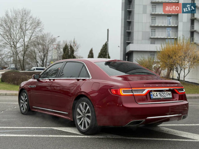 Красный Линкольн Континенталь, объемом двигателя 3.73 л и пробегом 110 тыс. км за 13300 $, фото 15 на Automoto.ua