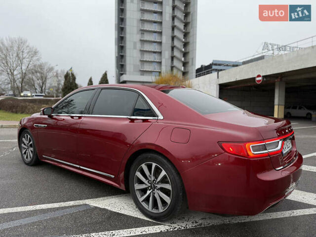 Красный Линкольн Континенталь, объемом двигателя 3.73 л и пробегом 110 тыс. км за 13300 $, фото 19 на Automoto.ua