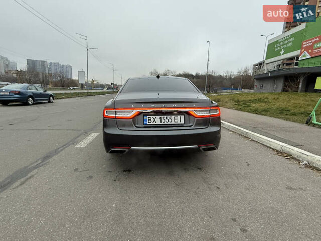 Серый Линкольн Континенталь, объемом двигателя 3.73 л и пробегом 82 тыс. км за 22000 $, фото 18 на Automoto.ua