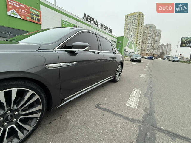 Серый Линкольн Континенталь, объемом двигателя 3.73 л и пробегом 82 тыс. км за 22000 $, фото 14 на Automoto.ua