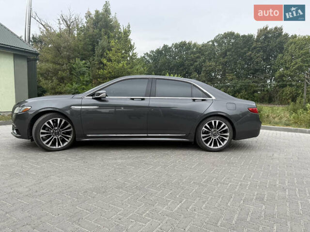 Серый Линкольн Континенталь, объемом двигателя 3.73 л и пробегом 52 тыс. км за 23000 $, фото 3 на Automoto.ua