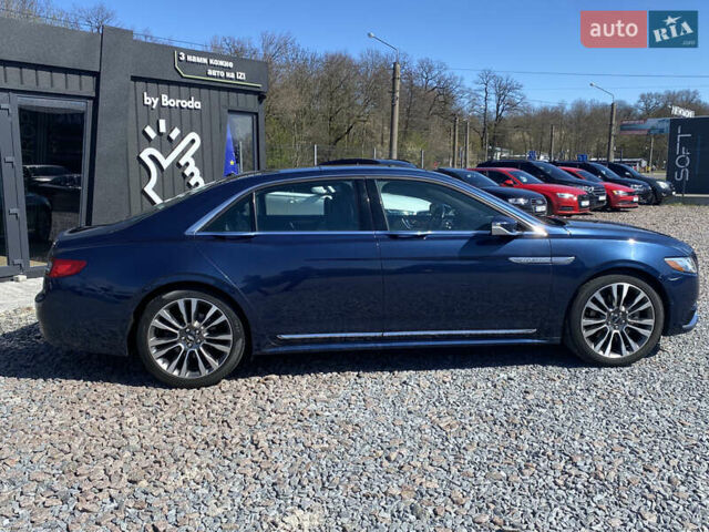 Синий Линкольн Континенталь, объемом двигателя 2.96 л и пробегом 67 тыс. км за 19900 $, фото 9 на Automoto.ua