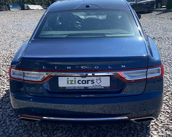 Синий Линкольн Континенталь, объемом двигателя 2.96 л и пробегом 67 тыс. км за 19900 $, фото 7 на Automoto.ua