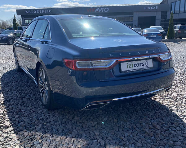 Синий Линкольн Континенталь, объемом двигателя 2.96 л и пробегом 67 тыс. км за 19900 $, фото 6 на Automoto.ua